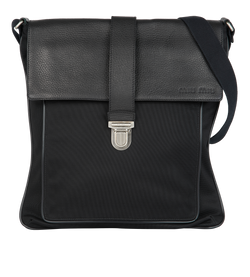 Messenger, Canvas/Leather, Black, 117, 3*